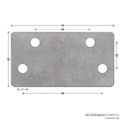 Hörmann Ersatz-Hebelarm Inkl. Adapterplatte, BRH 1920 Mm 15 Hörmann Ersatz-Hebelarm Inkl. Adapterplatte, BRH 1920 Mm -Geschäfte 1049501 hoermann ersatz hebelarm inkl adapterplatte brh 1920mm adapterplatte bemassung