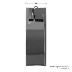 Hörmann Antriebsscheibenhalterung Für Führungsschiene FS 10 Und FS 2 15 Hörmann Antriebsscheibenhalterung Für Führungsschiene FS 10 Und FS 2 -Geschäfte 13429 hoermann antriebsscheibenhalterung fuer fuehrungsschiene fs 10 und fs 2 masse seite