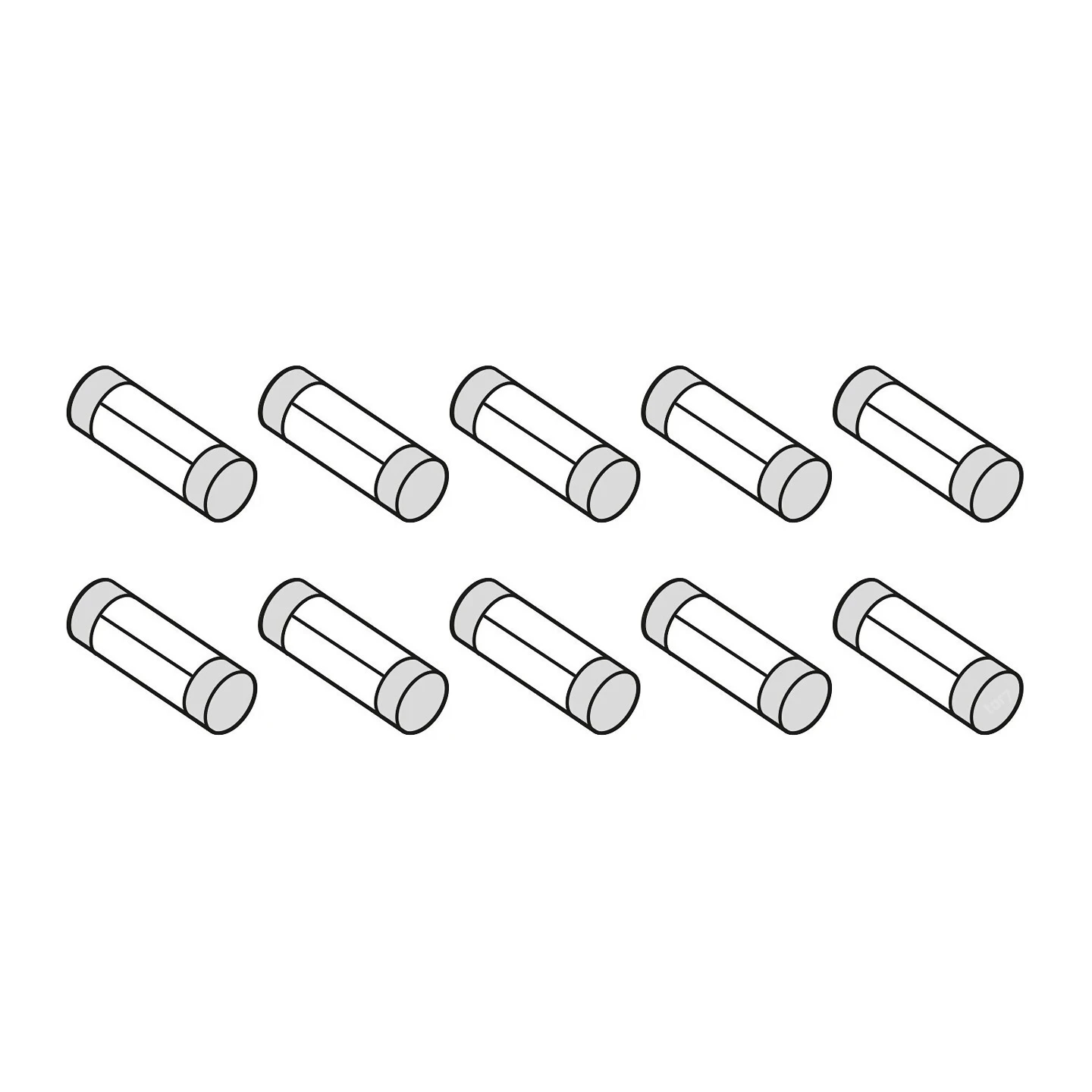 SOMMER Feinsicherung 1 A - 1,6 A, Träge, 10er-Pack 3 SOMMER Feinsicherung 1 A - 1,6 A, Träge, 10er-Pack