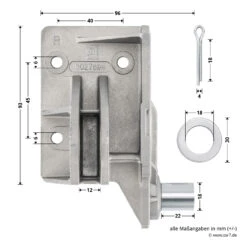 Hörmann Aufsetzstück, Beschlagsart N, Rechts -Geschäfte 3027694 hoermann aufsetzstueck beschlagsart n rechts bemassung 1