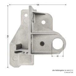 Hörmann Aufsetzstück, Beschlagsart N, Rechts -Geschäfte 3027694 hoermann aufsetzstueck beschlagsart n rechts bemassung 2