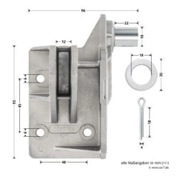Hörmann Aufsetzstück, Beschlagsart N, Links -Geschäfte 3027708 hoermann aufsetzstueck beschlagsart n links bemassung 1