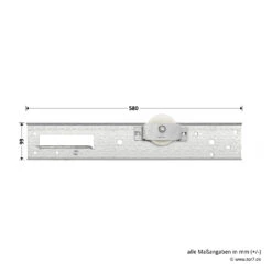Hörmann Auslegerplatte, Beschlag L, Ausführung Rechts, Baureihe 30 -Geschäfte 3045747 hoermann auslegerplatte beschlag l ausfuehrung rechts baureihe 30 masse