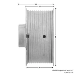 Hörmann Seiltrommel, Beschlag N, L, Rechts, Baureihe 20/30 11 Hörmann Seiltrommel, Beschlag N, L, Rechts, Baureihe 20/30 -Geschäfte 3093538 hoermann seiltrommel rechts fuer garagen sektionaltore br 30 masse seite