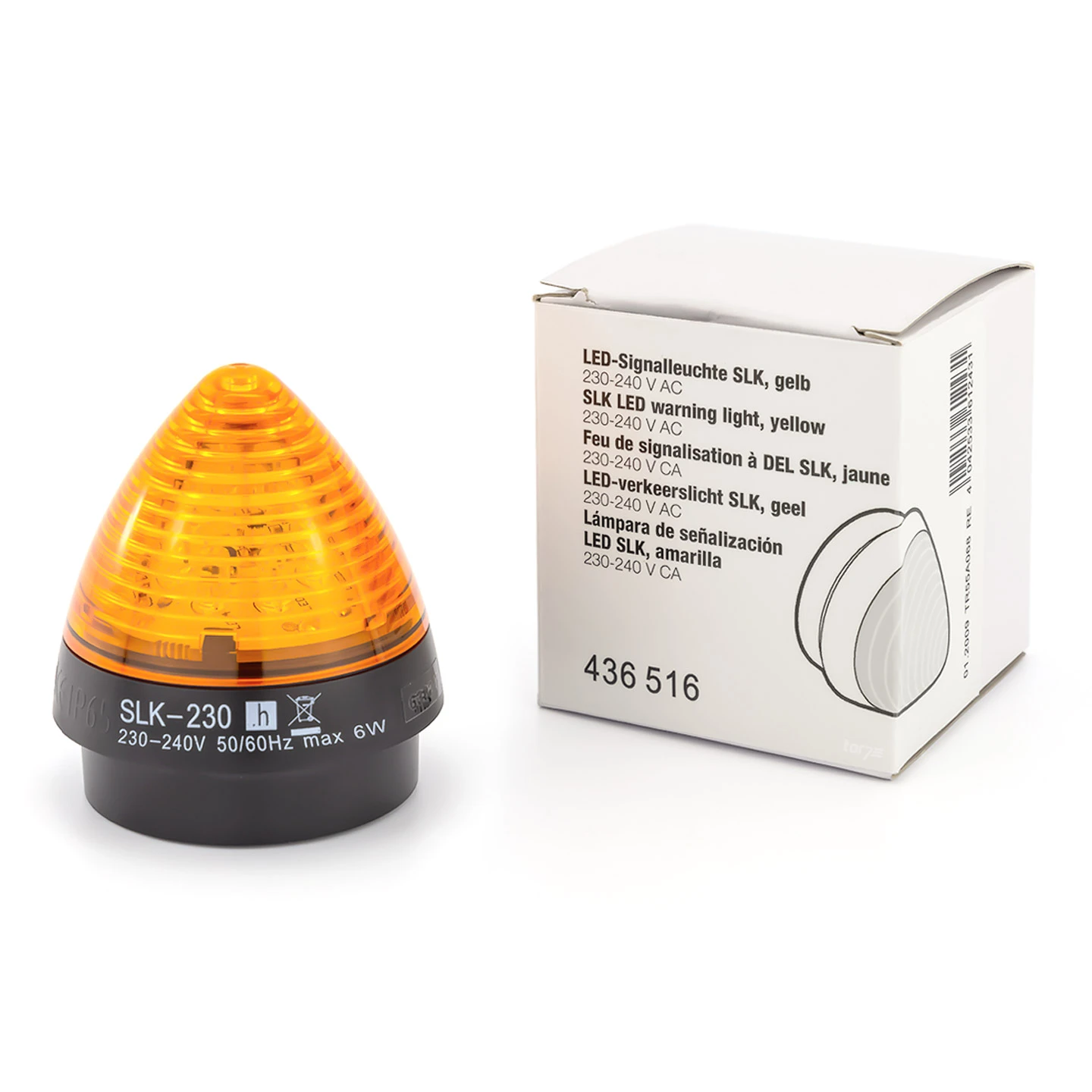 Hörmann LED Signalleuchte SLK Gelb 230 V 5 Hörmann LED Signalleuchte SLK Gelb 230 V – Bild 3