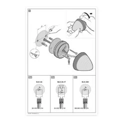 Hörmann LED Signalleuchte SLK Gelb 24 V Piezo -Geschäfte 436518 hoermann led signalleuchte slk gelb 24 v piezo anleitung