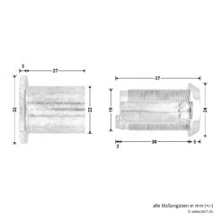 Hörmann Notentriegelungsschloss NET 5 -Geschäfte 437190 hoermann notentriegelungsschloss net 5 umfang