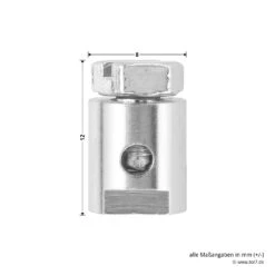 Hörmann Notentriegelung NET 1, Für Schwingtore Mit Griffgarnitur -Geschäfte 437205 hoermann notentriegelung net 1 fuer schwingtore mit griffgarnitur schraube masse