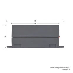 Hörmann 1-Kanal-Empfänger HE 1, 26,975 MHz 12 Hörmann 1-Kanal-Empfänger HE 1, 26,975 MHz -Geschäfte 437240 hoermann 1 kanal empfaenger he 1 26 975 mhz hoehe laenge