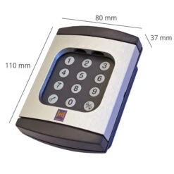 Hörmann Funk-Codetaster FCT 10b, 868 MHz -Geschäfte 437492 hoermann fct 10b 868 mhz masse