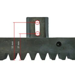 Hörmann Kunststoff-Zahnstange S6, Befestigung Oben 9 Hörmann Kunststoff-Zahnstange S6, Befestigung Oben -Geschäfte 438631 hoermann kunststoff zahnstange s6 detailansicht