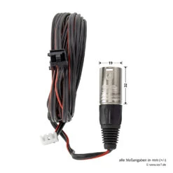 Hörmann Verbindungsleitung ProMatic Akku, 5 M 7 Hörmann Verbindungsleitung ProMatic Akku, 5 M -Geschäfte 438959 hoermann verbindungsleitung zl24 5 m bemassung