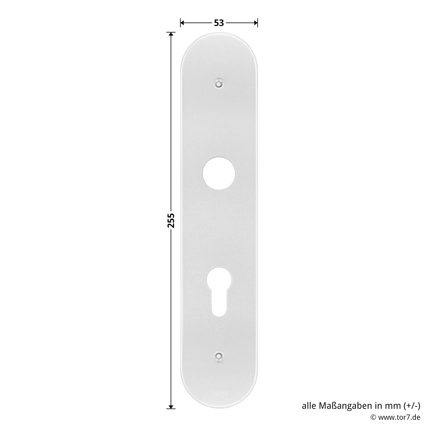 Hörmann FS Panikgarnitur D110 Langschild PZ ES2, Alu 11 Hörmann FS Panikgarnitur D110 Langschild PZ ES2, Alu – Bild 9