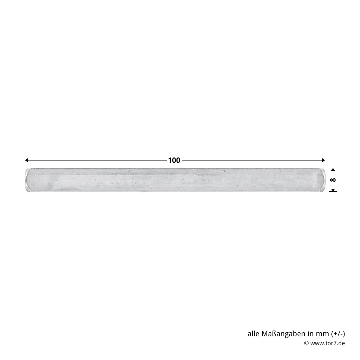 Hörmann Drückergarnitur D110 Kurzschild BB, Alu 6 Hörmann Drückergarnitur D110 Kurzschild BB, Alu – Bild 4