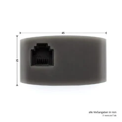 Hörmann Adapterplatine HAP 1 HCP -Geschäfte 4510204 hoermann adapterplatine hap 1 hcp masse seitenansicht