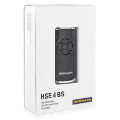 Hörmann Handsender HSE 4, BiSecur, Anthrazitgrau -Geschäfte 4511573 hoermann handsender hse 4 bisecur anthrazitgrau verpackung