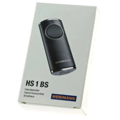 Hörmann Handsender HS 1, BiSecur, Struktur Schwarz -Geschäfte 4511720 hoermann handsender hs 1 bisecur struktur schwarz verpackung