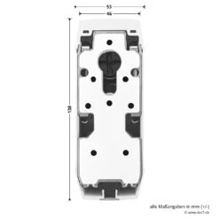 Hörmann Funk-Türschlossantrieb SmartKey 20 Hörmann Funk-Türschlossantrieb SmartKey -Geschäfte 4511787 hoermann funk tuerschlossantrieb smartkey weiss breite und laenge
