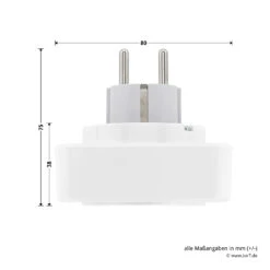 Hörmann Funk‑Set HF 51 868-BS -Geschäfte 4511824 hoermann funk set hf 51 868 bs steckdose fes 1 breite tiefe
