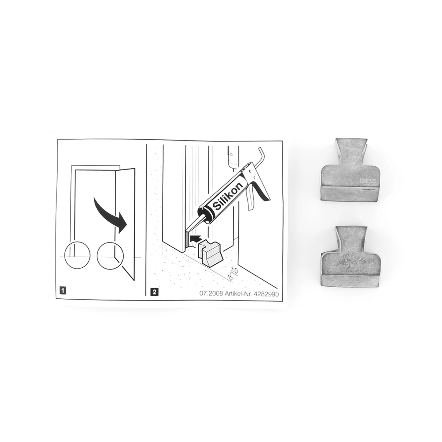 Hörmann Zargendichtung Mit Dichtungskeil Für T30-Türen Und Stahltüren P12, Länge 6,50 Meter 7 Hörmann Zargendichtung Mit Dichtungskeil Für T30-Türen Und Stahltüren P12, Länge 6,50 Meter – Bild 5