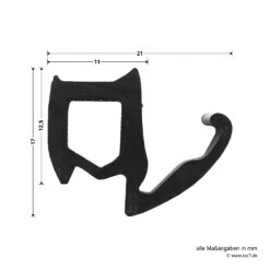Hörmann Zargendichtung Mit Dichtungskeil Für T30-Türen Und Stahltüren P12, Länge 6,50 Meter 13 Hörmann Zargendichtung Mit Dichtungskeil Für T30-Türen Und Stahltüren P12, Länge 6,50 Meter -Geschäfte 452698 hoermann zargendichtung mit dichtungskeil fuer t30 tueren und stahltueren p12 laenge 6 50 meter breite laenge