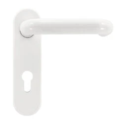 Hörmann FS Wechselgarnitur D110 Kurzschild PZ, Weiß -Geschäfte 454688 hoermann fs wechselgarnitur d 110 pz kurzschild polyamid weiss gleitlager griff