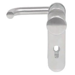 Hörmann FS Wechselgarnitur D110 Kurzschild PZ, Edelstahl -Geschäfte 454690 hoermann fs wechselgarnitur d 110 kurzschild pz gleitlager knopf k 130 edelstahl knopf