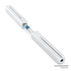 Hörmann FS Panik-Drückergarnitur D110 Rosette PZ, Alu -Geschäfte 454735 hoermann fs panikgarnitur d110 pz rosette alu f1 gleitlager stift anwendungsbeispiel