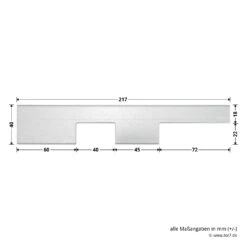Hörmann Futterstücke, Zargen, 24 Stück -Geschäfte 457365 hoermann futterstuecke zargen 24 stueck bemassung