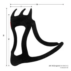 Hörmann Dichtung Mittelstoß P58, 2500 Mm -Geschäfte 479733 hoermann dichtung mittelstoss p58 2500 mm masse