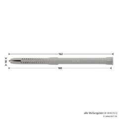 Hörmann Dübelpaket D102 Für Stahltüren, Brandschutztüren -Geschäfte 479822 hoerrmann duebelpaket d101 10 x 160 senkkopfschraube torx porenbeton 10 stueck masse duebel