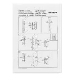 Hörmann FS Wechselgarnitur D210 Kurzschild PZ, Edelstahl -Geschäfte 545723 hoermann fs wechselgarnitur d210 pz kurzschild edelstahl gleitlager anleitung