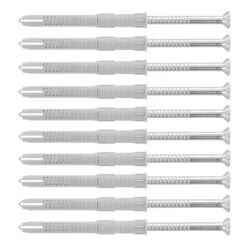 Hörmann Dübelpaket D54, OD-Stahltüren, T30 Brandschutztüren -Geschäfte 548784 hoermann duebelpaket d54 10x100 mit senkkopfschraube torx mauerwerk beton 10 stueck lieferumfang