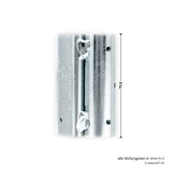 Hörmann Flügelteil FE Verzinkt, Verstellbar, H8-5/MZ/Quadro -Geschäfte 691050 hoermann fluegelteil fe verzinkt verstellbar h8 5 mz quadro hoehe