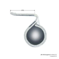 Hörmann Flügelteil FE Verzinkt, Verstellbar, H8-5/MZ/Quadro -Geschäfte 691050 hoermann fluegelteil fe verzinkt verstellbar h8 5 mz quadro masse