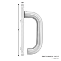 Hörmann Wechselgarnitur D110 Kurzschild PZ, ES1, Edelstahl 11 Hörmann Wechselgarnitur D110 Kurzschild PZ, ES1, Edelstahl -Geschäfte 694269 hoermann wechselgarnitur d 110 es 1 mit kurzschild edelstahl griff masse