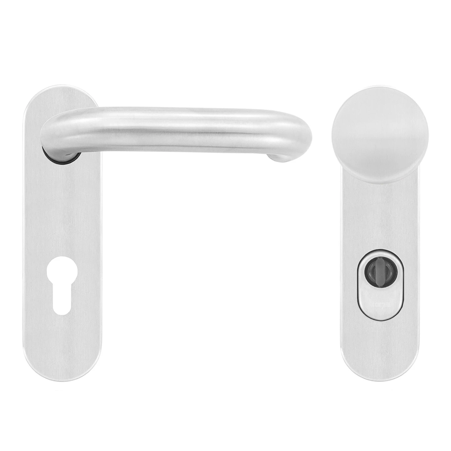 Hörmann Wechselgarnitur D110 Kurzschild PZ, ES1, Edelstahl 3 Hörmann Wechselgarnitur D110 Kurzschild PZ, ES1, Edelstahl