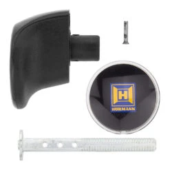 Hörmann Rundgriff Berry Schwingtor DF80/95/98 -Geschäfte 764323 hoermann rundgriff berry schwingtor df80 95 98 knauf detailansicht