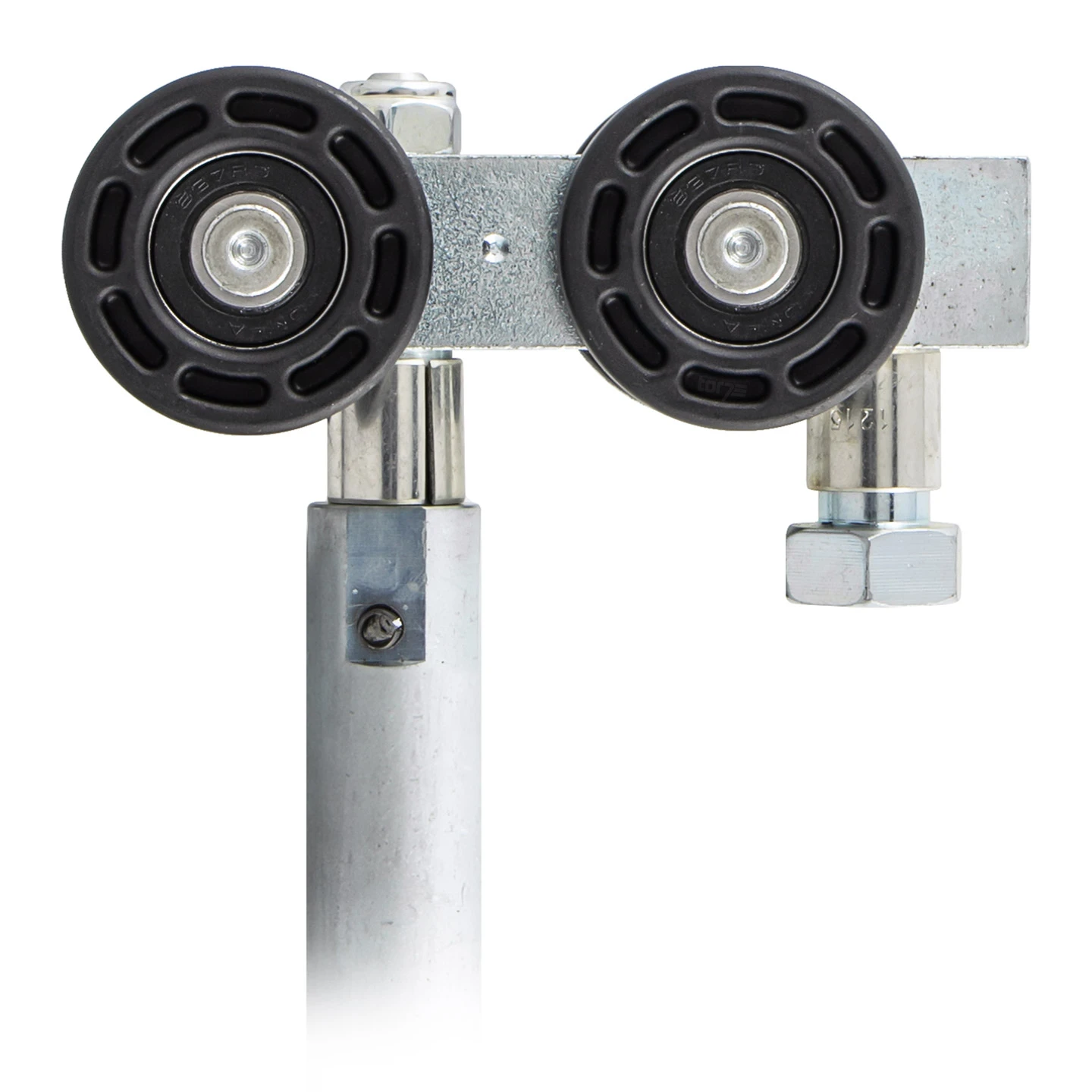 Hörmann Entlastungsrolle Mit Einfach-Bandteil 360 Mm, M12, DIN Links, Zwischenliegend 4 Hörmann Entlastungsrolle Mit Einfach-Bandteil 360 Mm, M12, DIN Links, Zwischenliegend – Bild 2